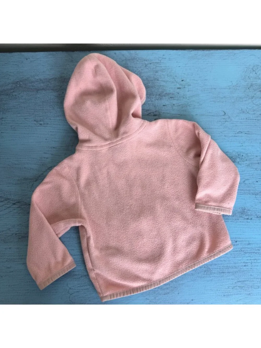 The North Face Baby Glacier Full Zip Hoodie in Light Pink Sz 3-6mo